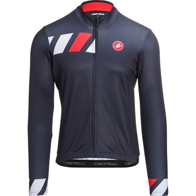 

ТермоДжерси Castelli Pisa Limited Edition - Мужской, Bordeaux/travertine gray/chalk, Castelli