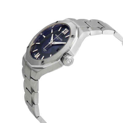 Pre-owned Baume Et Mercier Riviera Automatic Blue Dial Men's Watch M0a10616