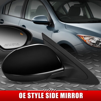 ДЛЯ 12-13 MAZDA 3 OE STYLE С ЭЛЕКТРОПРИВОДОМ + ОБОГРЕВОМ + BSD ПАССАЖИРСКОЕ ЗЕРКАЛО ПРАВОЙ БОКОВОЙ ДВЕРИ