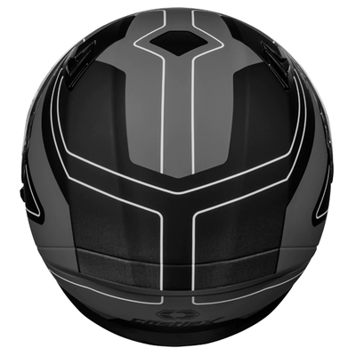 Castle X CX390 Atlas Snowmobile Helmet - Matte Charcoal/Black