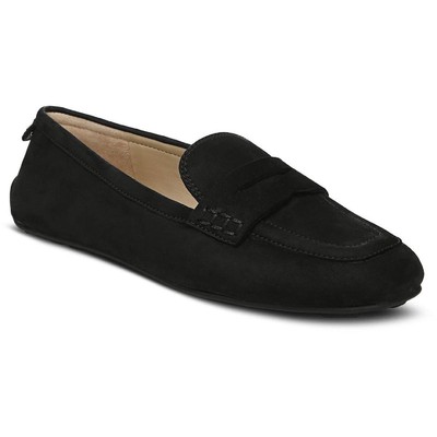 

Женские черные замшевые лоферы Sam Edelman Tucker 8,5 средний (B,M) BHFO 9269, Black leather