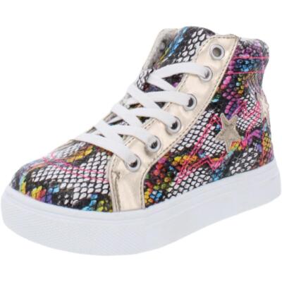

Мульти повседневные и модные кроссовки Steve Madden Girls Teagle BHFO 0461, Multi snake