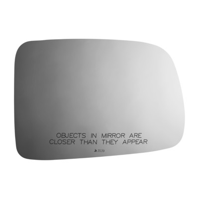 Fits 95-98 Odyssey, 96-99 Oasis, Passenger Convex Mirror Glass No Rear Mount