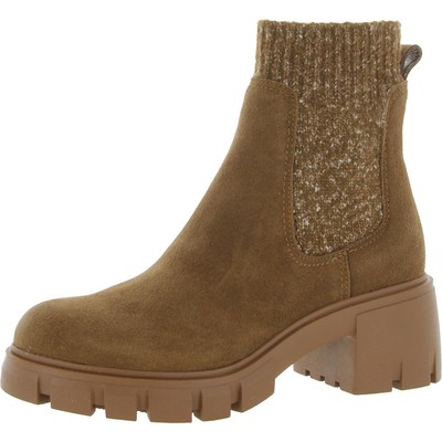 

Женские кожаные ботинки челси Steve Madden Hayle PulL BHFO 7644, Chestnut suede, Hayle