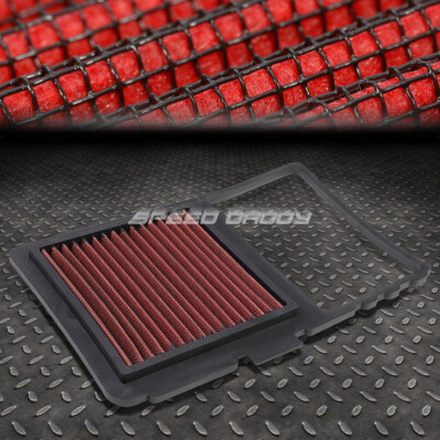 ДЛЯ 04-09 PRIUS RED МНОГОРАЗОВАЯ/МОЮЩАЯСЯ ПАНЕЛЬ ВОЗДУШНОГО ФИЛЬТРА ИЗ ХЛОПЧАТОБУМАЖНОЙ СЕТКИ
