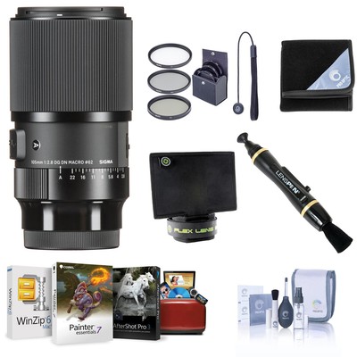 Объектив Sigma 105mm f/2.8 DG DN ART Macro для Sony E с программным обеспечением Acc Kit