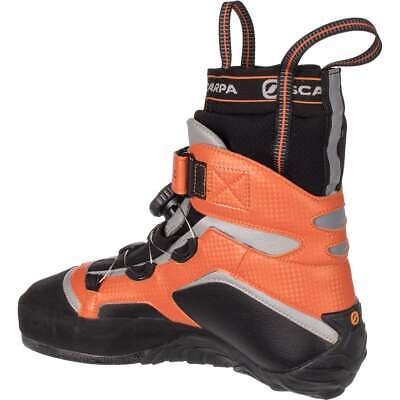 Pre-owned Scarpa Rebel Ice Boot Black/orange, 42.0