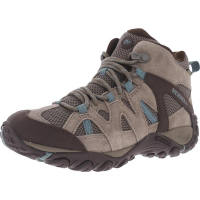 Женские треккинговые ботинки Merrell Womens Deverta 2 Mid из темно-серой замши 9.5 Medium (B,M) BHFO 8852
