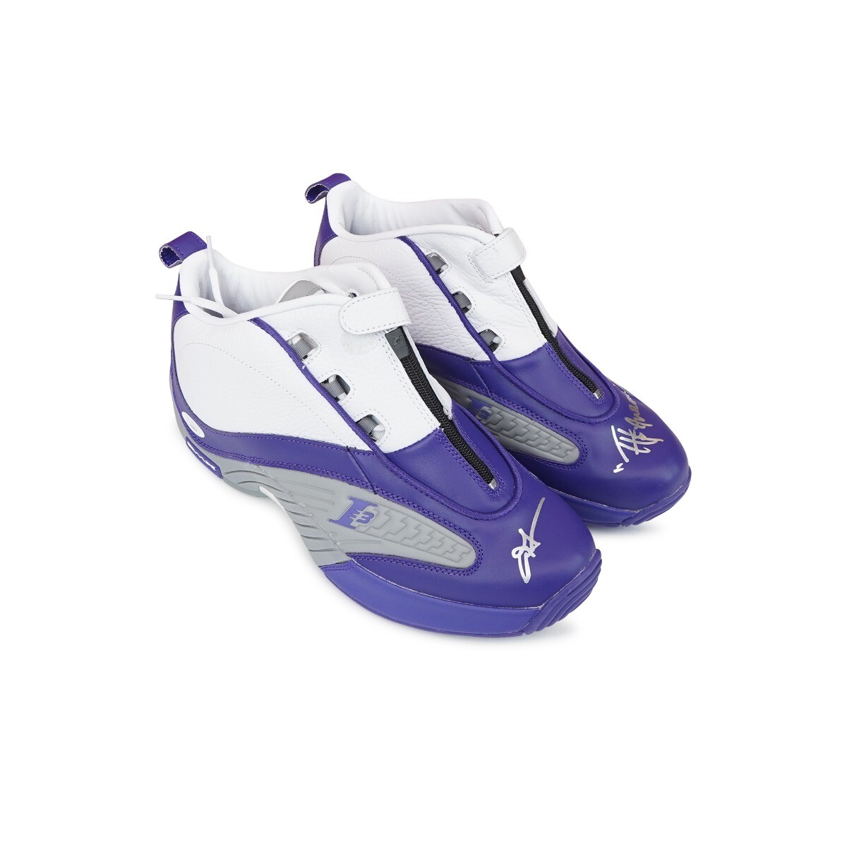 Allen Iverson signed Reebok Answer IV Lakers "Kobe Bryant PE" Shoes