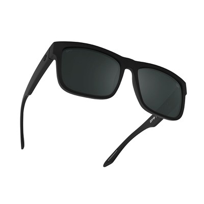 Pre-owned Spy Optics Men's Polarized Discord Soft Matte Black Sunglasses