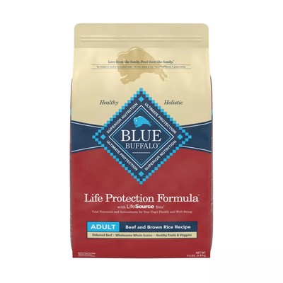 Blue Buffalo Life Protection Beef & Brown Rice Recipe Adult Dry Dog Food