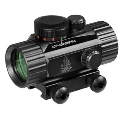 UTG Leapers UTG New Gen 4 Красный / зеленый точечный прицел 4MOA со встроенным креплением Пикатинни