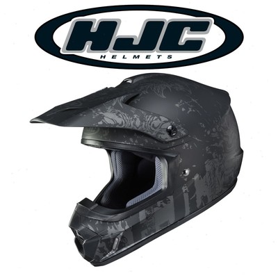 HJC CS-MX 2 CREEPER Off-Road Motorcycle Helmet - Black-Gray / MC5SF