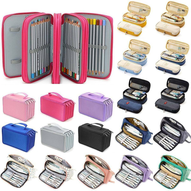 Case Box Stationery Organizer Pen Bag Storage Pouch