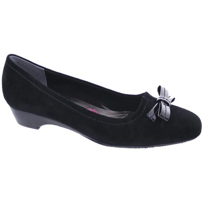 

Женские черные лоферы Ros Hommerson Tulane, ширина 8,5 (C,D,W) BHFO 8287, Black suede, Tulane