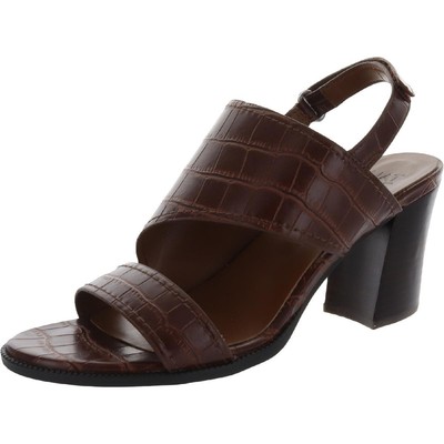 Женские босоножки на плоской подошве Raelynn коричневого цвета Naturalizer 7 Medium (B,M) BHFO 3100