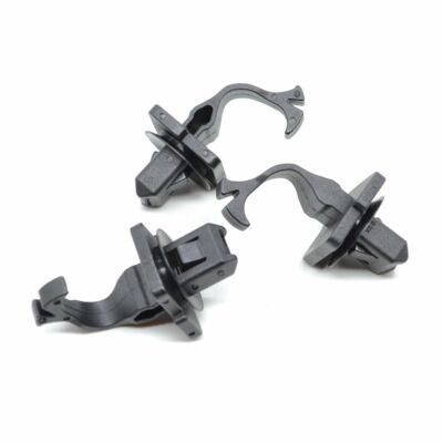 5pcs Black Windshield Pillar Trim Clamp Clip Fasteners Repair Clamp Toyota Camry