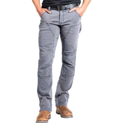 

Брюки Britt Utility Workwear «ласточкин хвост» — женские темно-серые термобелье, Dark grey thermal, Dovetail Workwear