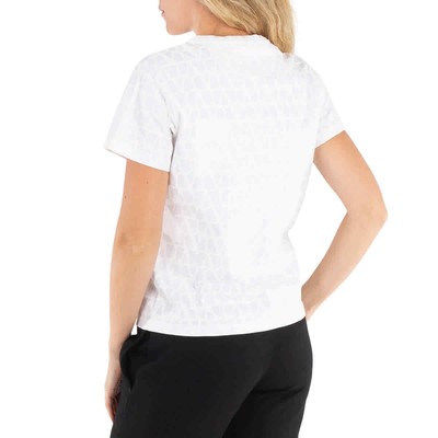Pre-owned Valentino Toile Iconograph Vlogo T-shirt, Size X-small In White