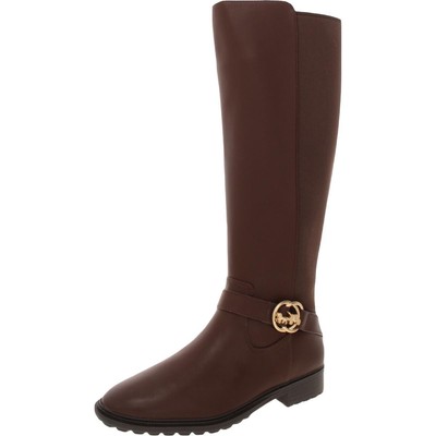 

Высокие сапоги до колена Coach Womens Farrah Brown Tall 9.5 Medium (B,M) BHFO 5182, Walnut