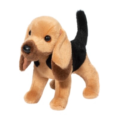 TRAPPER the Plush BLOODHOUND Dog Stuffed Animal - by Douglas Cuddle Toys - #3977