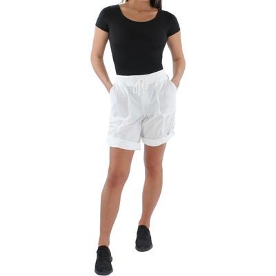 

Женские белые хлопковые шорты-трансформеры до колен Tommy Hilfiger  BHFO 1480, Bright white
