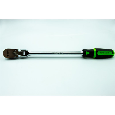 VIM TOOLS 3/8'' DR 14'' HEAVY DUTY 90T FLEX HEAD RATCHET