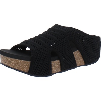 

Женские черные пробковые сандалии Volatile Covey на платформе 9, средний (B,M) BHFO 8782, Черный, Covey