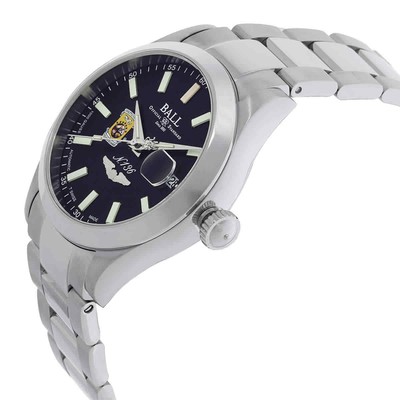 Pre-owned Ball Engineer Master Ii Automatic Black Dial Men's Watch Nm3000c-s1-bk