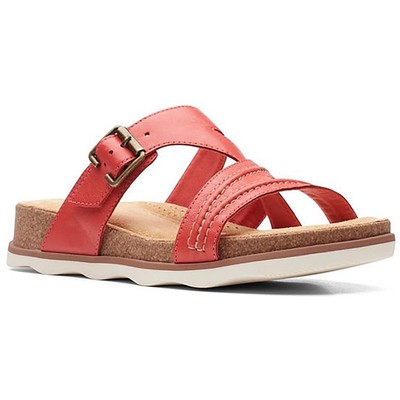

Женские повседневные шлепанцы Clarks Brynn Hope, обувь BHFO 8369, Коралл, Brynn Hope
