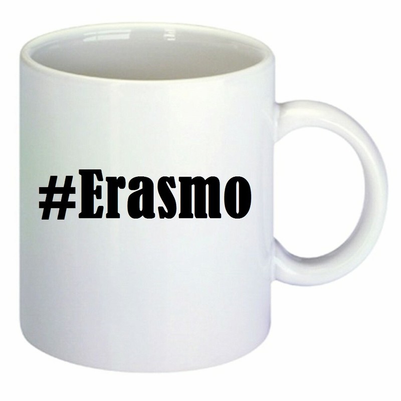 Kaffeetasse #Erasmo Hashtag Raute Keramik HÃ¶He 9,5cm In WeiÃ