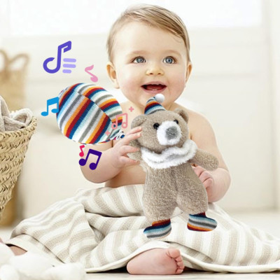 Baby Musical Toys 6 to 12 Mouths, Plush Toys for 7 8 9 10+ Month Old, Gifts for 