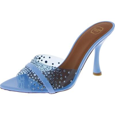 Malone Souliers / женские элегантные туфли Julia без шнуровки с открытым носком на высоком каблуке BHFO 9617