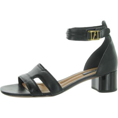 Franco Sarto Womens Nora Faux Leather Adjustable Ankle Strap Shoes BHFO 4327