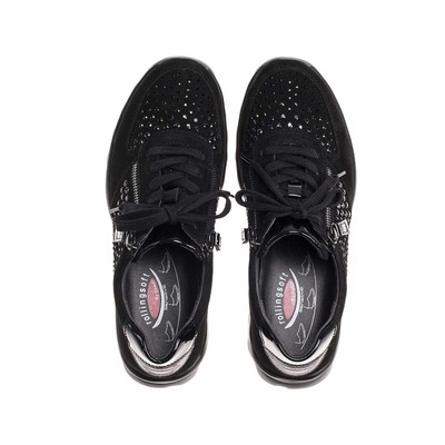 GABOR GABOR SNEAKERS DAMEN SCHWARZ NEU & OVP 318407