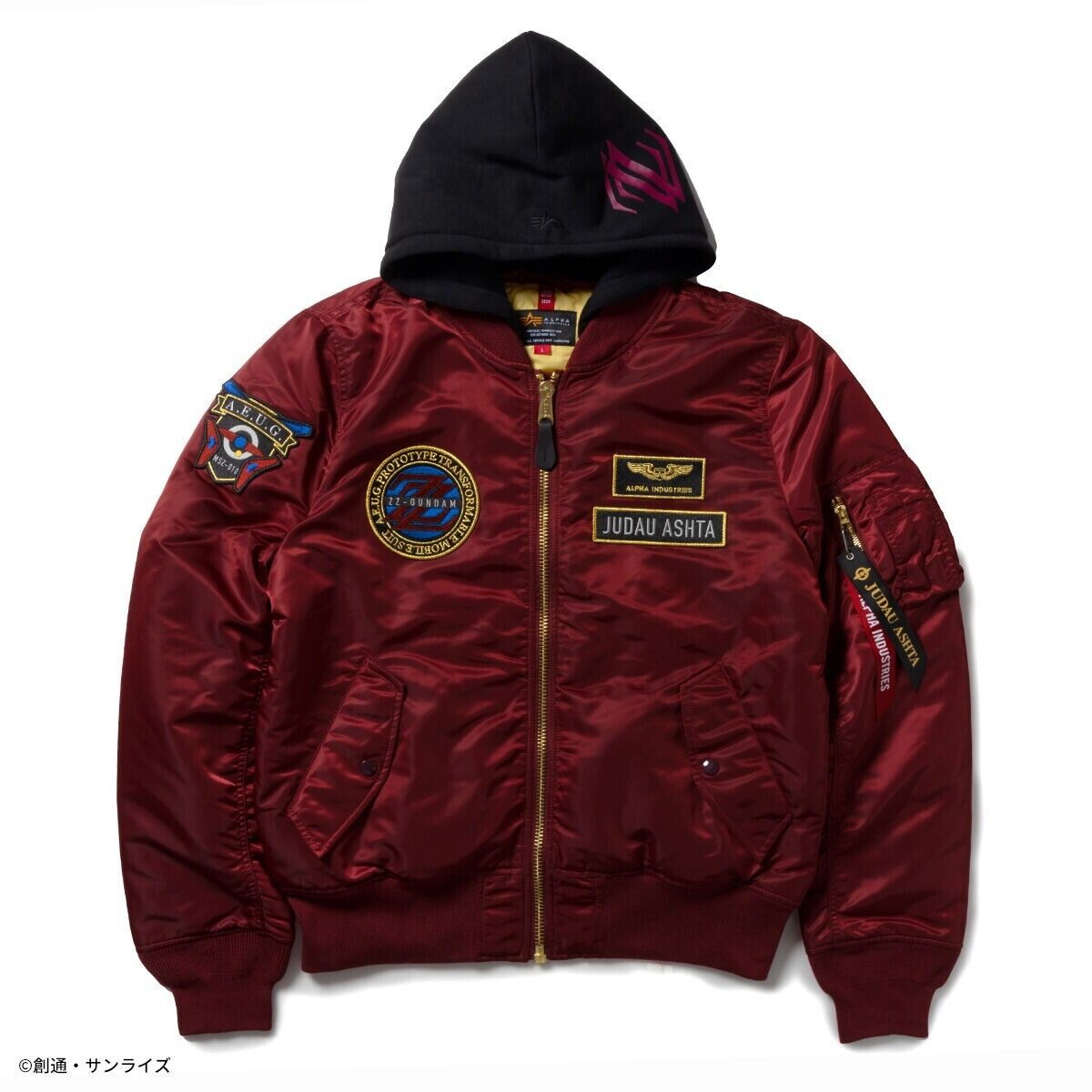 Mobile Suit Gundam ZZ STRICT-G ALPHA MA-1 Jacket NATUS Judau Mobile Suit Gundam ZZ STRICT-G ALPHA MA-1 Jacket NATUS Judau
