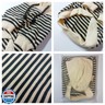 Matching Dog and Owner Clothes Separately Sold,Striped Mom Dad Dog Hoodie for Small Dogs Cats,Puppy Sweatshirt Fall Winter(Black,Pet 2XL)