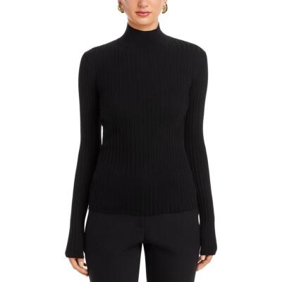 Lafayette 148 New York Женский свитер с имитацией водолазки с длинным рукавом и высоким воротом, топ BHFO 7141