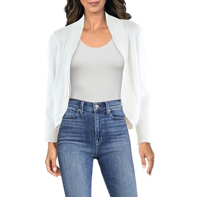 

Женское белое укороченное вязаное болеро Ronni Nicole, кардиган  BHFO 9444, Белый