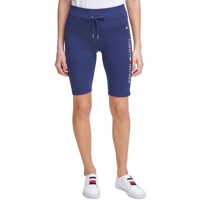 

Tommy Hilfiger Sport Womens Navy Biker Fitness Shorts Athletic  BHFO 7429, Deep blue