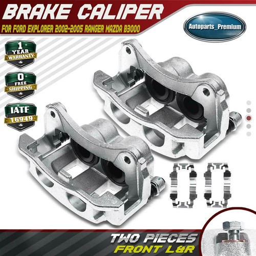 2x Brake Caliper for Ford Ranger 20032011 Explorer 20022005 Front