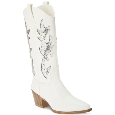 

Женские ковбойские ботинки в стиле вестерн Wild Pair с острым носком и пайетками Lucah BHFO 6061, Lucah