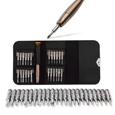 25-in-1 Precision Screwdriver Set - Repair Kit for Phones, Watches & Electronics