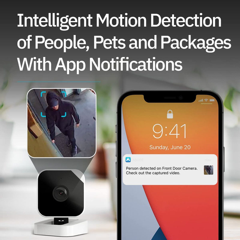 Cam 2 | Indoor/Outdoor Wifi Connected Security Camera with Full Color Low-Light