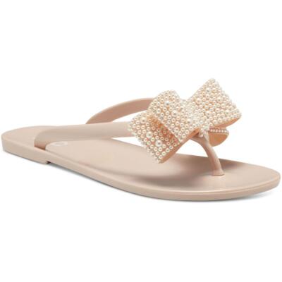 

Женские сандалии без шнуровки INC Madena на плоской подошве с ремешками BHFO 1092, Pearl/nude, Madena