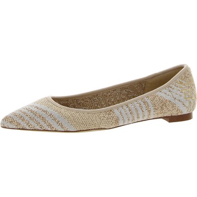 

Sam Edelman Женские балетки Shaya Beige 8.5 Medium (B,M) BHFO 5079, Nude knit, Shaya