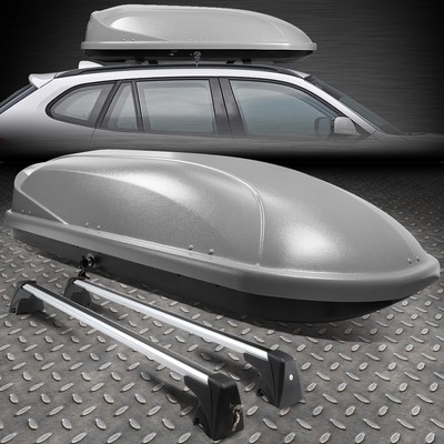 ДЛЯ 09-15 BMW X1 ПАРА АЛЮМИНИЕВЫХ ПОПЕРЕЧИН НА КРЫШЕ + ГРУЗОВОЙ ЯЩИК СЕРОГО ЦВЕТА с КЛЮЧАМИ