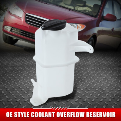 ДЛЯ 07-10 ELANTRA OE STYLE ПЕРЕЛИВНОЙ БАЧОК ОХЛАЖДАЮЩЕЙ ЖИДКОСТИ В СТИЛЕ OE С КРЫШКОЙ