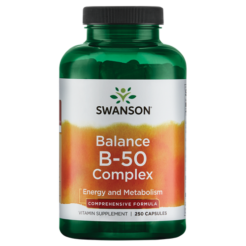 Капсулы Swanson Balance B-50 Complex, 250 шт.