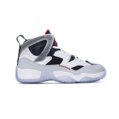

Мужские кроссовки Jordan Jumpman Two Trey White/Midnight Navy (DO1925 101) —
